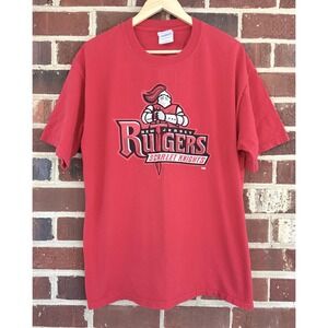 Rutgers Scarlet Knights T-Shirt Mens XL‎ Red NCAA University Collegiate Football